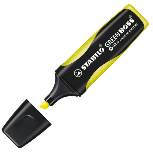 Evidenziatore Stabilo Green Boss 83Recycled Giallo