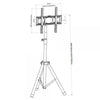 Supporto Treppiede Universale a Pavimento per TV 17-60''