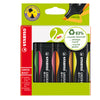 Astuccio 4 Evidenziatore Stabilo Green Boss 83Recycled Assortiti