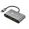 Docking Station USB-C SuperSpeed Multiporta USB HDMI VGA RJ45 MicroSD