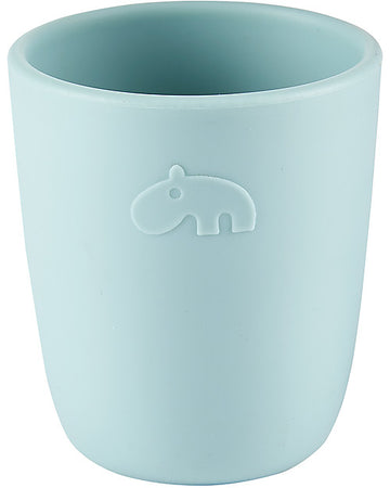 Bicchiere Mini Mug, Celeste - 100% Silicone Alimentare Done By Deer