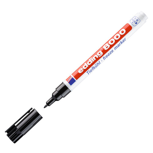 Marcatore Permanente Edding 8000 Freezer Marker Nero