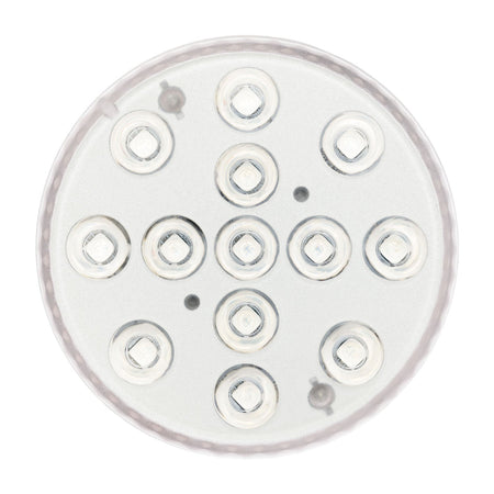 Disco sommergibile con led a luce RGB multicolore Ø8,5cm a batterie