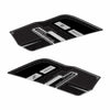 Adesivi 3D Protezioni Laterali Serbatoio moto compatibili con Kawasaki Z900 2025