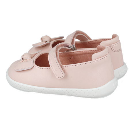 Bebè bambina barefoot primi passi rosa Garvalin