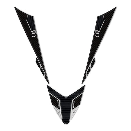 Adesivi 3D Protezioni Posteriori Codino compatibili con Honda Hornet 1000 2025