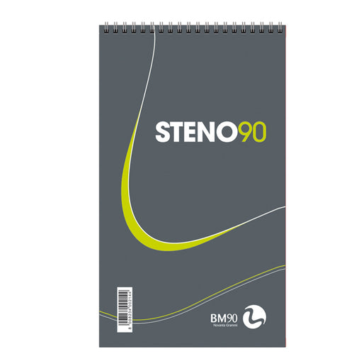 Blocco Spiralato Steno90 130X225Mm 90Gr 60Fg Bm
