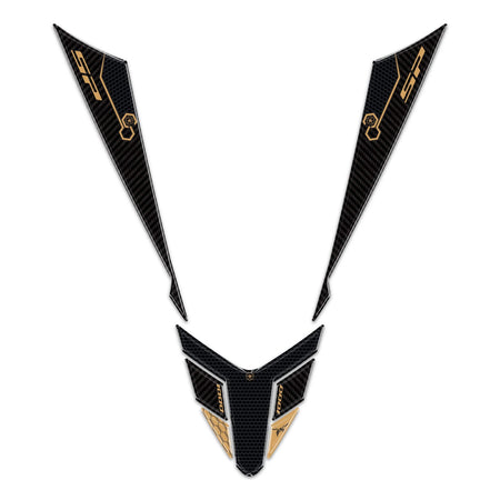 Adesivi 3D Protezioni Posteriori Codino compatibili con Honda Hornet 1000 2025