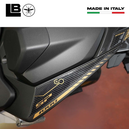 Adesivi 3D Protezioni Posteriori Codino compatibili con Honda Hornet 1000 2025