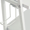 Scrivania Multifunzione con Lavagna Magnetica Cassetto 127.5x60cm Legno Bianco