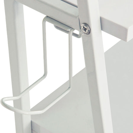Scrivania Multifunzione con Lavagna Magnetica Cassetto 127.5x60cm Legno Bianco