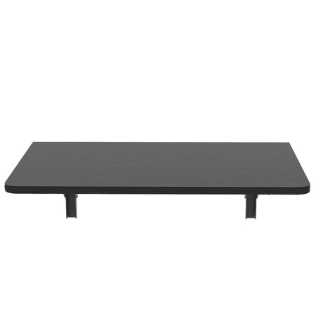 Tavolino Pieghevole a Muro Tavolo Multifunzione Salvaspazio 60x40cm Nero