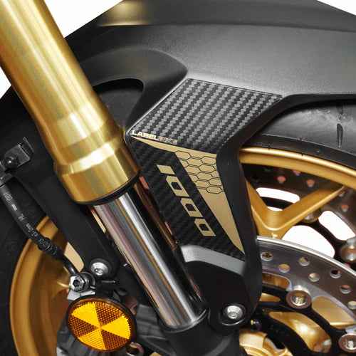 Adesivi 3D Protezioni Parasteli Parafango compatibili con Honda Hornet 1000 2025