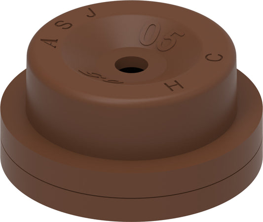 Ugello Cono Vuoto Ceramica Delrin Marrone confezione da 10 pezzi