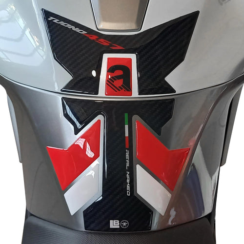 Paraserbatoio Adesivo 3D Protezione moto compatibile con Aprilia Tuono 457 2025
