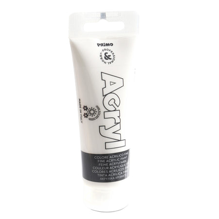 Colore Acryl Fine Tubo Da 75Ml Bianco 100 Primo