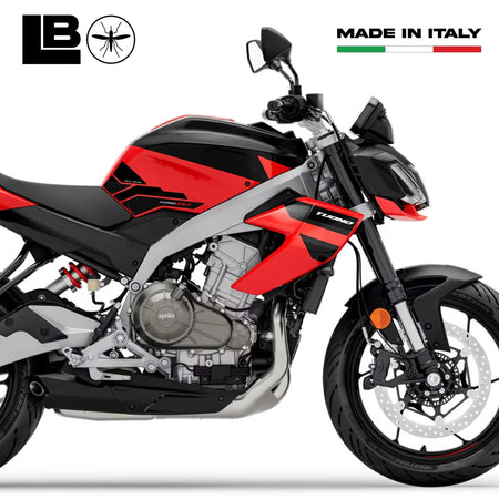 Adesivi Gel 3D Protezioni Laterali moto compatibili con Aprilia Tuono 457 2025