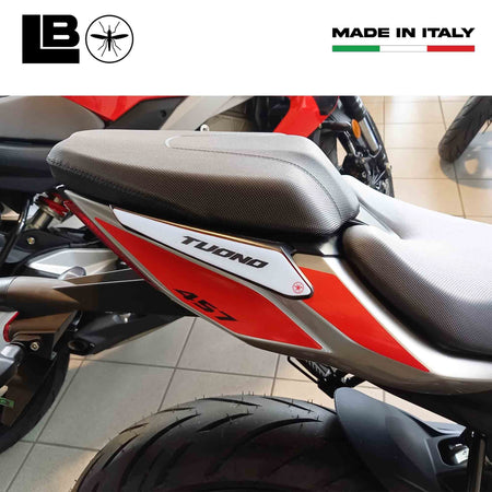 Adesivi Gel 3D Protezioni Maniglie moto compatibili con Aprilia Tuono 457 2025