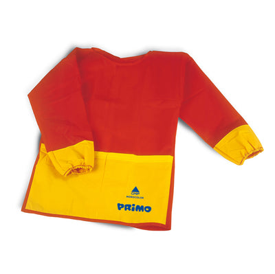 Grembiulino Con Maniche In Tessuto Plastico