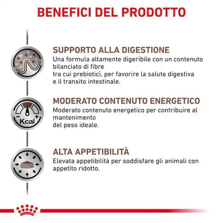Royal Canin Gastrointestinal Moderate Calorie Croccantini per Cani Adulti