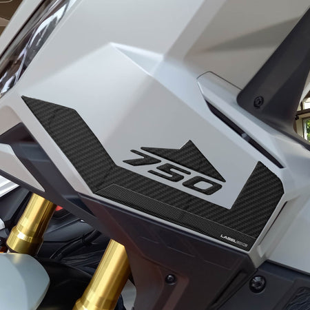 Adesivi Resinati 3D Protezioni Pance carene compatibili con Honda X-Adv 2025