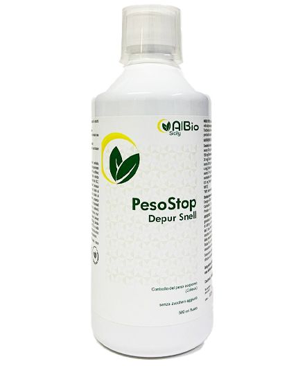 Peso stop Depur snell 500ml Coleus, Matè, Griffonia, Verga d’oro, Carciofo, Tarassaco, depurativo, perdere peso