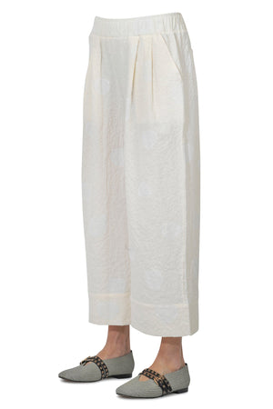 MAMA B Mama B - Pantalone - 450651 - Panna da donna
