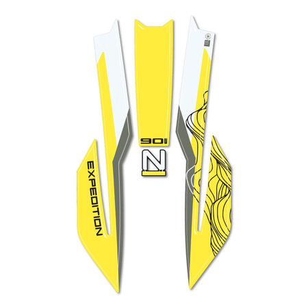 Protezione Parafango Alto Adesivo moto compatibile con Husqvarna Norden 901 2025