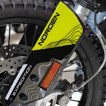 Adesivi Parasteli Parafango Alto moto compatibili con Husqvarna Norden 901 2025