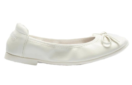 Scarpe Ballerine bambina bianco cerimonia Lelli Kelly