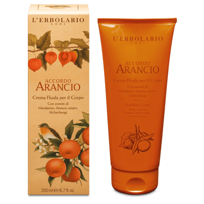 Crema Fluida per il Corpo Accordo Arancio