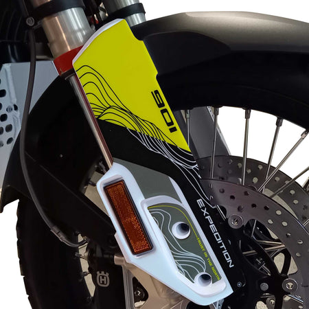 Adesivi 3D Parasteli Parafango moto compatibili con Husqvarna Norden 901 2025