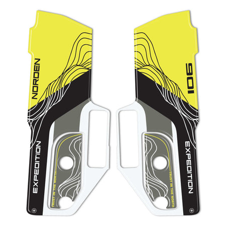 Adesivi 3D Parasteli Parafango moto compatibili con Husqvarna Norden 901 2025