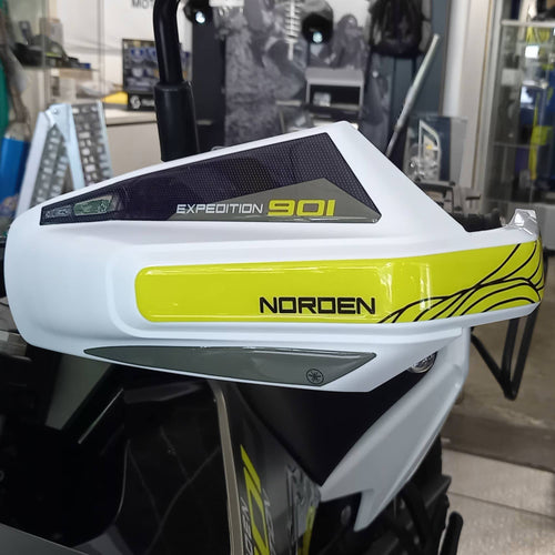Protezioni Paramani moto Adesivi 3D compatibili con Husqvarna Norden 901 2025