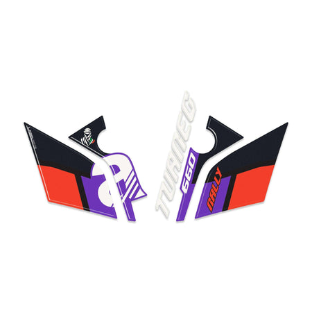 Adesivo 3D Protezione Cupolino moto compatibile con Aprilia Tuareg Rally 660