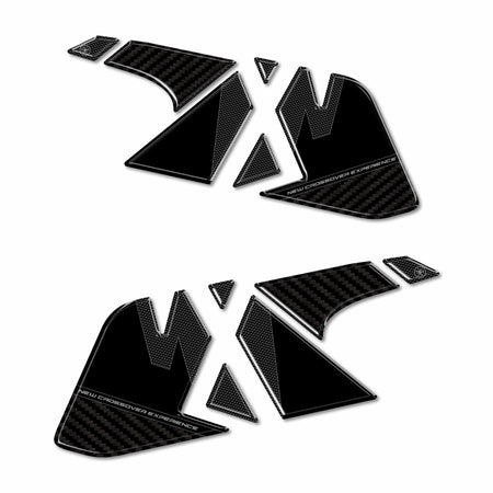 Adesivi 3D Protezioni Laterali Serbatoio compatibili con Honda NX500 2024-2025