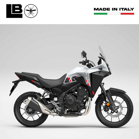 Adesivi 3D Protezioni Laterali Serbatoio compatibili con Honda NX500 2024-2025