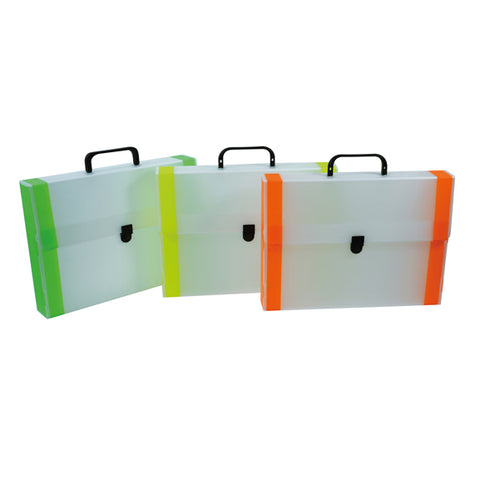 Valigetta Polionda Dorso Fluo 38X53Cm Dorso 5Cm Ri.Plast