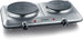 Severin dk 1014 con doppia piastra elettrica 15/18cm 2500w