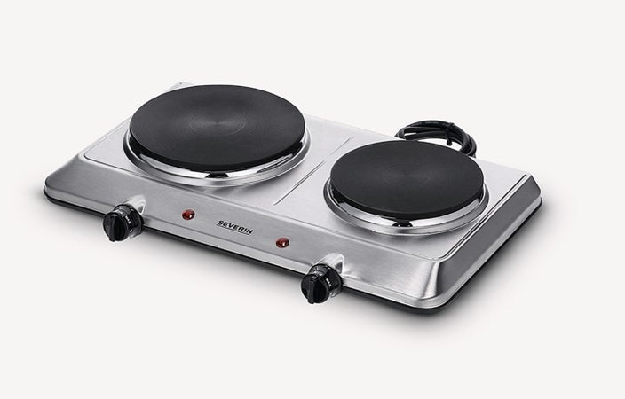 Severin dk 1014 con doppia piastra elettrica 15/18cm 2500w