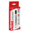Taschetta 4 Marcatore White Board Mw85 Punta Tonda Amiko Pentel