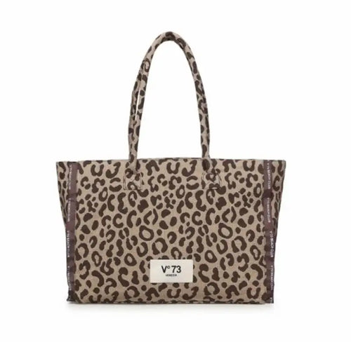 73BS9MV01 BORSE SHOPPING V73 Marrone/Beige 0000000320 - UNICA / Marrone/Beige - BORSE SHOPPING