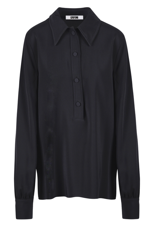 GRIFONI Grifoni - Camicia - 461266 - Nero da donna