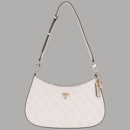 Borsa Guess Noelle a Spalla 4G con Charm Rimovibile