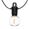 Catena luminosa con 20 lampadine a led decorazione per giardino 9,5 mt