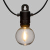 Catena luminosa con 20 lampadine a led decorazione per giardino 9,5 mt