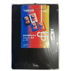 Portablocco A4 In Ppl Con Molla In Metallo Nero