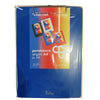 Portablocco A4 In Ppl Con Molla In Metallo Blu