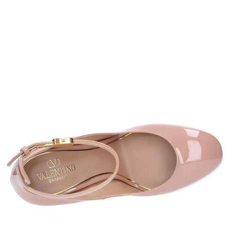 Valentino Garavani Scarpe con Tacco Beige da donna