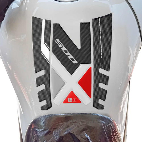 Adesivo 3D Protezione Paraserbatoio compatibile con moto Honda NX500 2024-2025